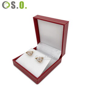 Boîte à bijoux en plastique haut de gamme, imitation cuir de qualité supérieure, boîte élégante pour bracelets, pendentifs et boucles d'oreilles - Product Image 6