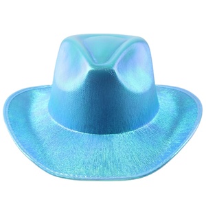 Mũ Lễ Hội Crazy Carnival Mũ Nhựa Cao Bồi Mũ Lấp Lánh - Product Image 1