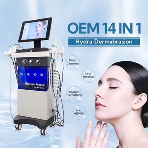 Hydro Dermabrasion Machine 14 in 1 Small Bubble Skin Analyzer Face Deep Cleaning Beauty Machine - Product Image 5