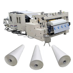 Máquina para hacer papel higiénico para principiantes Nueva idea para nuevos negocios con componentes principales Motor de rodamiento - Product Image 1
