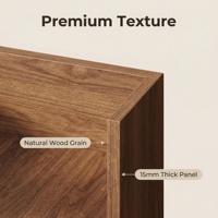 Table de chevet et table d'appoint de canapé multifonctionnelle en bois de luxe moderne avec niche pour chat intégrée – Table de bout de canapé pour salon