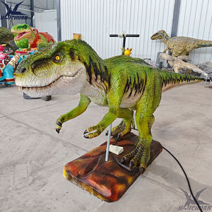 Parque de <span class=keywords><strong>atracciones</strong></span> para adultos, Paseo de dinosaurio mecánico Velociraptor Animatronic Artificial para niños, atracción de paseo - Product Image 1