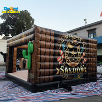 Machine de rodéo gonflable commerciale, taureau mécanique gonflable pour jeux sportifs en plein air pour adultes