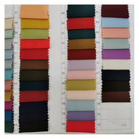 Tissu satin de soie imitation acétate lisse, pour robe de femme, couleur mate, élastique