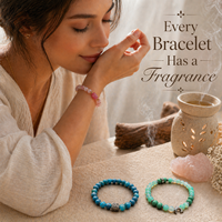 Bracelet en perles d'arôme en pierre naturelle, bijoux en pierres précieuses colorées, bracelet empilable d'été, cadeau pour femme, bracelet à porter au quotidien