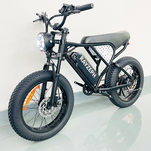 Vélo VTT électrique tout suspendu 20 pouces 48V15AH à frein à disque 7 vitesses pour trajets quotidiens, vente en gros usine - Product Image 1