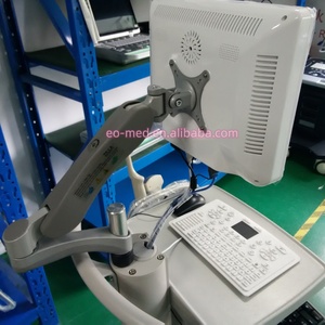 Système d'échographie numérique complet T11 sur chariot, échographe N&B USG pour usage vétérinaire et humain avec sonde - Product Image 4