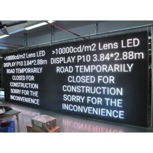 Độ phân giải cao DMS/VMS bảng thông báo giao thông đường cao tốc cảnh báo đô thị tai nạn giao thông ùn tắc giao thông thời tiết xấu làm đường - Product Image 2