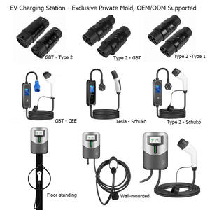 Nouvelle borne de <span class=keywords><strong>recharge</strong></span> murale pour véhicules électriques 7kW 11kW 22kW AC OCPP1.6 <span class=keywords><strong>Mode</strong></span> <span class=keywords><strong>3</strong></span> <span class=keywords><strong>Type</strong></span> <span class=keywords><strong>2</strong></span> avec application WIFI RFID et câble de 5m - Product Image 2