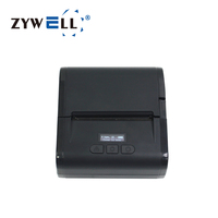 Mini Impresora Térmica de Etiquetas de 3 Pulgadas, Impresora de Recibos POS de 80 mm, 2 en 1, Batería de 2200 mAh, Impresora Portátil de Códigos de Barras