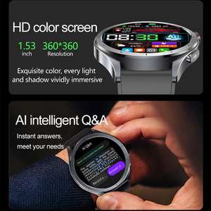 2025 Unisex Android IOS Waterdichte Smartwatch Fitness Tracker ECG Smartwatch met Zaklamp - Product Image 5