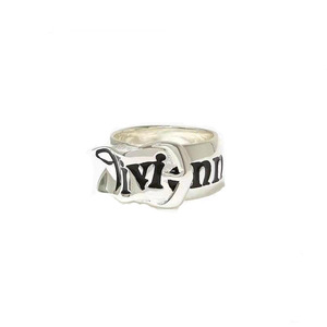 Anillo de hebilla de cinturón clásico para mujer Empress Dowager Vivienne, joyería de moda personalizada hecha a mano en plata - Product Image 5