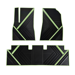 Tapis de sol de voiture <span class=keywords><strong>Tesla</strong></span> <span class=keywords><strong>Model</strong></span> 3 2026 en latex fluorescent antidérapant, imperméable et personnalisable pour toutes les saisons – Vente en gros - Product Image 1