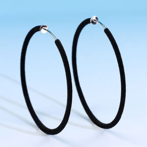 크리스마스 분위기 패션 후프 이어 클립 여성 파티 의상용 황동 소재 여성용 주얼리 - Product Image 2