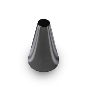 Ugello in acciaio inox per sacchetto da pasticceria con foro rotondo - Product Image 1