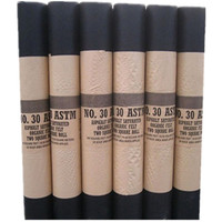 Rouleau de papier d'asphalte Astm se vend bien en Afrique Matériaux de toiture pour maison en bois Membrane de toiture en asphalte