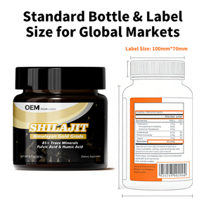 Resina de Shilajit de Grado Oro de Marca Privada OEM para Aumentar la Energía y Reforzar el Sistema Inmunitario, Suministro Estable, Prueba COA de Terceros - Product Image 4