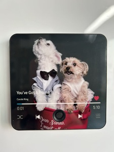 Magnete <span class=keywords><strong>per</strong></span> Frigorifero Personalizzato con Musica, Pulsante Sonoro e Foto <span class=keywords><strong>per</strong></span> Matrimoni, Compleanni, Decorazioni <span class=keywords><strong>per</strong></span> la Casa e Regali - Product Image 3