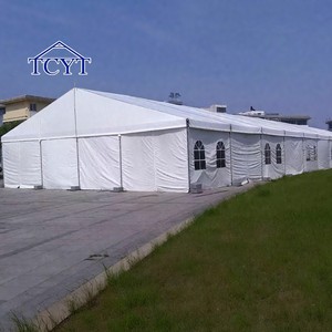 Tentes de réception extérieures de grande taille en promotion, tentes de fête blanches imperméables résistantes aux UV en aluminium pour événements en plein air - Product Image 5