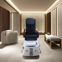 Offre Spéciale professionnel de luxe bon marché Foot Spa Salon pédicure fauteuil avec massage