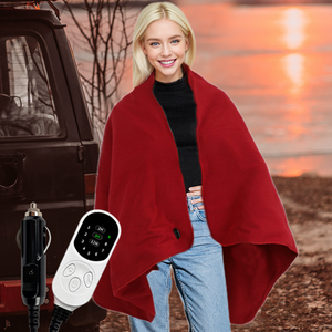 Stock Car Elétrica Wearable Cobertores 12V Escritório Napping Cobertores Aquecidas com 9 Níveis de Aquecimento e 3 Temporizador Configurações Corpo Quente - Product Image 2