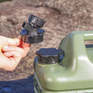 Cubo de Agua Cuadrado para Exteriores, Jarra de Agua de Grado Alimenticio de PE con Grifo y Tapa, Contenedor de Agua para Camping, Tanque de Agua - Product Image 6