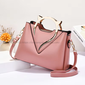 Bolsos de Moda para Mujer, Bolsos de Mano Decorados con Asas, Bolsos Cruzados de Piel Sintética para Mujer, Bolsos de Hombro - Product Image 3