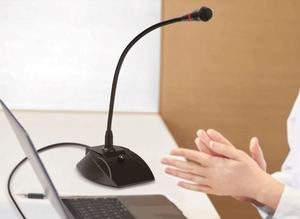 High Quality Usb Webcam Gooseneck Base And Condenser Microphone For Conference - Product Image 5