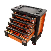RTTOOL 2022 armoire à roulettes de garage de réparation automatique armoire à outils à 6 tiroirs chariot à outils de stockage d'outils d'atelier