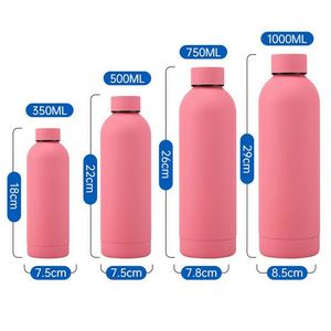 Botella de Agua Aislada de Acero Inoxidable Personalizada, Termo con Tapa, Taza Térmica Hermética para la Oficina Diaria - Product Image 3