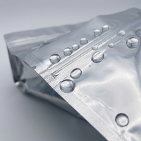 Sacs d'emballage alimentaire refermables en aluminium Mylar, écologiques, anti-odeur, à fond plat et fermeture éclair