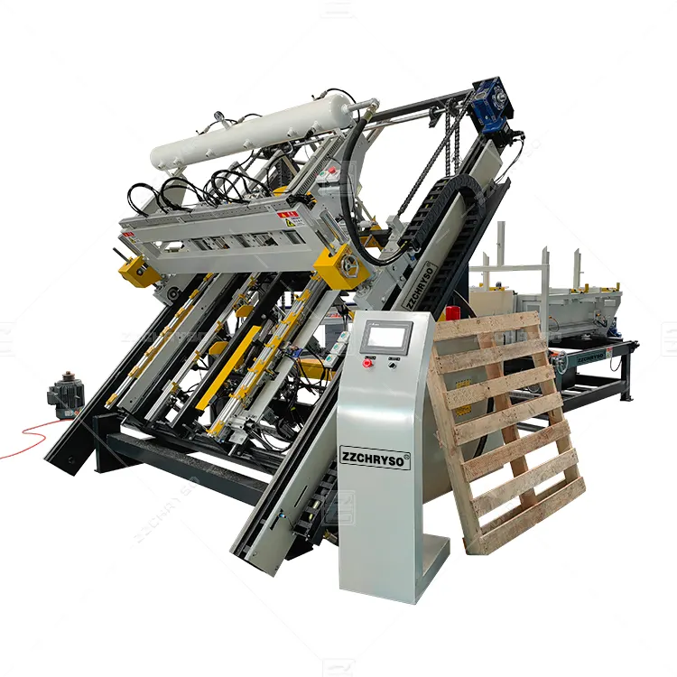 Automatic Euro Wooden Pallet Production Line Nailing Machine Making Pallet