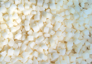 Pirua Congelada IQF en Cubos al por Mayor, <span class=keywords><strong>Fruta</strong></span> Congelada Rápida de Primera Calidad para Postres y Restaurantes - Product Image 2