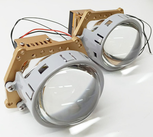 เลนส์โปรเจคเตอร์ Bi Led ขนาด 3 นิ้ว สำหรับไฟหน้ารถยนต์ - กันน้ำระดับ IP67 กำลังไฟ 50W ความสว่าง 4500LM 6000K อัพเกรดการมองเห็น - Product Image 4