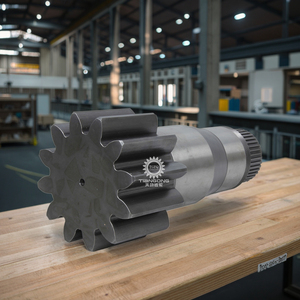 Pièces de rechange d'excavatrice de chenille TGFQ ZX670-3 pignon d'arbre d'entraînement de pivotement pour la boîte de vitesse d'oscillation Swing Fianl Drive 2044936 de haute qualité - Product Image 3