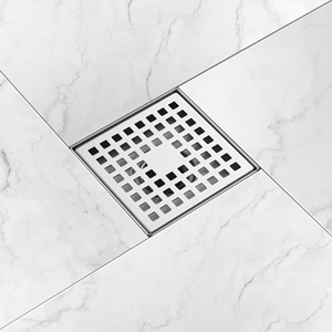 Cupc vuông tắm cống sàn mô hình <span class=keywords><strong>Laser</strong></span> chải hình chữ nhật 304 thép không gỉ dài gạch chèn sàn cống cho dự án - Product Image 2