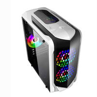 Vente directe du fabricant OEM/ODM Boîtier d'ordinateur vertical en acier Mini-ITX Pièces de coque de jeu Prix raisonnables