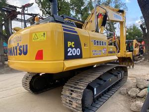 รถขุดโคมัตสึ PC200 รุ่นปรับสภาพจากโรงงาน ขนาด 20 ตัน แบบตีนตะขาบ - Product Image 5