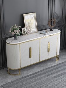 Muebles de cocina de metal de lujo, muebles modernos de foshan, aparador de comedor de buffet barato - Product Image 6