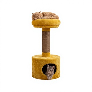 Casa para Gatos Fiona Sunny Lounge con Encanto Dorado - Product Image 1
