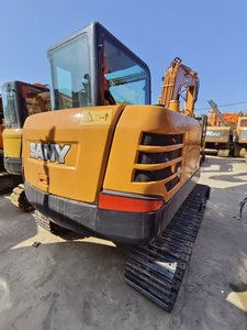 รถขุดตีนตะขาบ Sany SY55C-9 มือสอง สภาพดี เครื่องยนต์ Isuzu บุ้งกี๋ขนาด 0.23 ลูกบาศก์เมตร น้ำหนัก 5.5 ตัน พร้อมเกียร์เดิม ปั๊ม PLC ขาย - Product Image 3