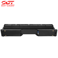 Barre LED mobile d'intérieur Rattlesnake Dotline avec éclairage auxiliaire 500W 12x40W RGBW DMX Auto Sound Master Slave pour parc à thème