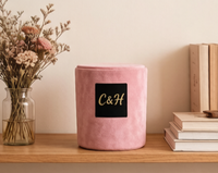 Bougie artisanale CHHC personnalisée de luxe, parfumée à l'aromathérapie, en cire de soja, écologique, 80 heures de combustion, pour les fêtes et la décoration intérieure