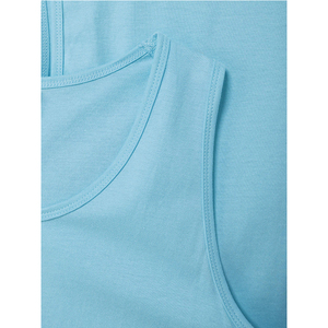 100% Combed Cotton người đàn ông của Tank Top không tay vest undershirt bán buôn thể hình ráp dây hàng đầu - Product Image 4