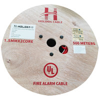 Kabel Alarm Kebakaran Tahan Api 2 Inti Standar BS 1.5 2.5mm 2 Core 1mm 2c 100m 500mtr 1mm2