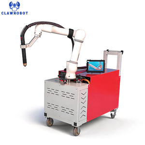 Robot de découpe à 6 axes, charge utile de 10 kg, cobot de découpe polyvalent plasma/gaz à double mode avec base fixe/magnétique pour le travail général des métaux - Product Image 1
