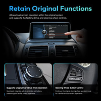 Ewaygps - Accesorios para Automóviles al por Mayor, Sistema Linux, Navegación GPS, Pantalla Inalámbrica CarPlay Android Auto de 10.25 Pulgadas QLED para BMW X3 E83