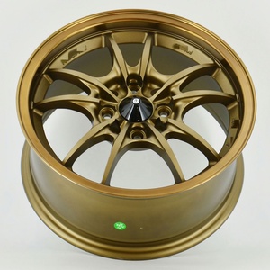 Cerchi Flrocky giapponesi in stile JDM 10 dieci razze DESIGN bronzo 15 pollici 5X114.3 cerchi in lega per <span class=keywords><strong>Mugen</strong></span> MF10 - Product Image 4