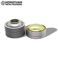 Composants d'aérosol en tôle de la marque HONGYUAN, revêtements de différentes couleurs, OEM 200 # 4 modèles de cônes pour usage industriel chimique