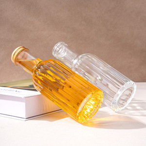 Botella <span class=keywords><strong>de</strong></span> Vidrio Transparente Redonda <span class=keywords><strong>de</strong></span> 400 ml para Bebidas, Jugos Prensados en Frío, Licores y Vino, con Tapa <span class=keywords><strong>de</strong></span> Aluminio <span class=keywords><strong>de</strong></span> Rosca, Venta al Por Mayor - Product Image 5